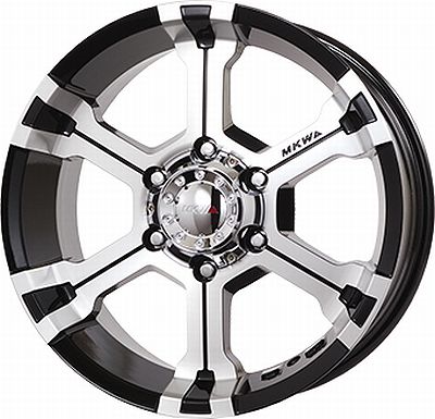 MKW MK-36 6穴 17インチ タイヤホイール 8J 139.7 6穴 グッドリッチ A/