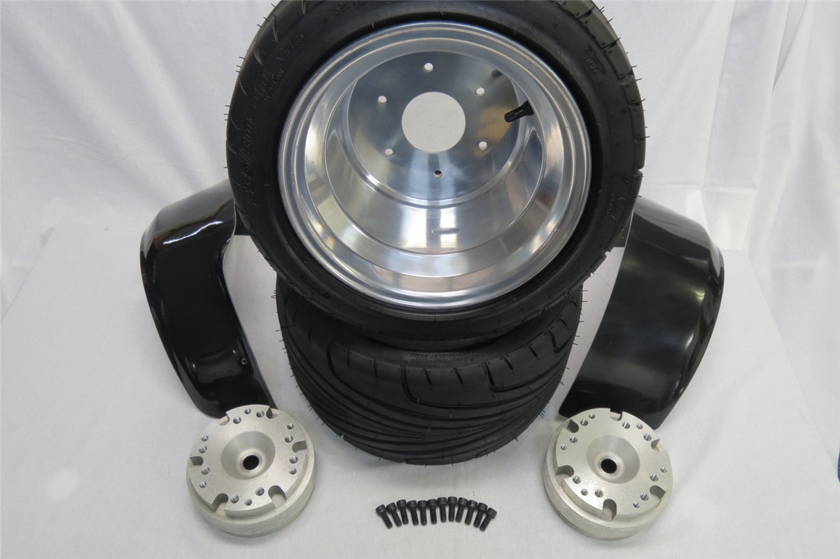 TA03キャノピー4スト/フロントホイール&タイヤ&ブレーキパネルジャイロ ジャイロキャノピー/X 4st 4スト スペーサー&ホイールタイヤ