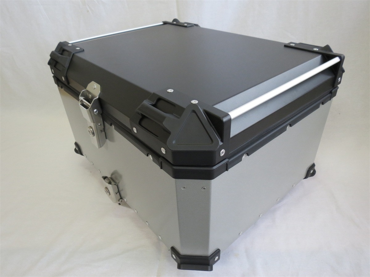 アルミトップケース 80L 大型 リアボックス ツーリングボックス