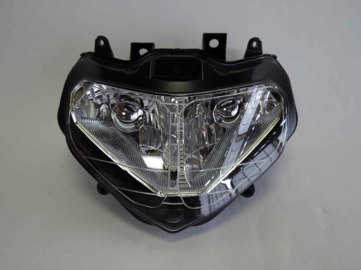 GSX-R600 イカリングヘッドライト K8〜L0 純正タイプ ヘッドライト GSX-R600/750 2008-2010 K8 クリア