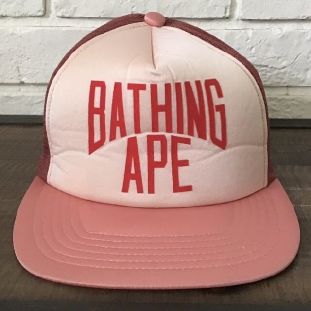 ☆渋谷限定☆ BAPE New York Logo メッシュ キャップ a bathing