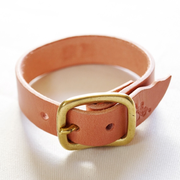 革蛸謹製 レザーブレスレット 隅櫻 | 革蛸謹製アクセサリー/小物,革蛸