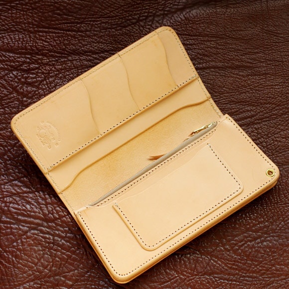 革蛸謹製 台形ロングワレット（ファーストタイプ）サドル | 革蛸  