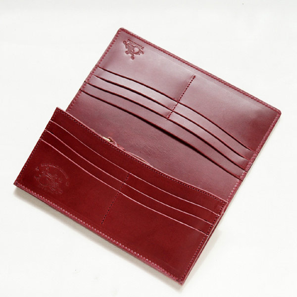 革蛸謹製 KAWATAKO PREMIUM スリムロングウォレットTYPE-L- 紅蜥蜴