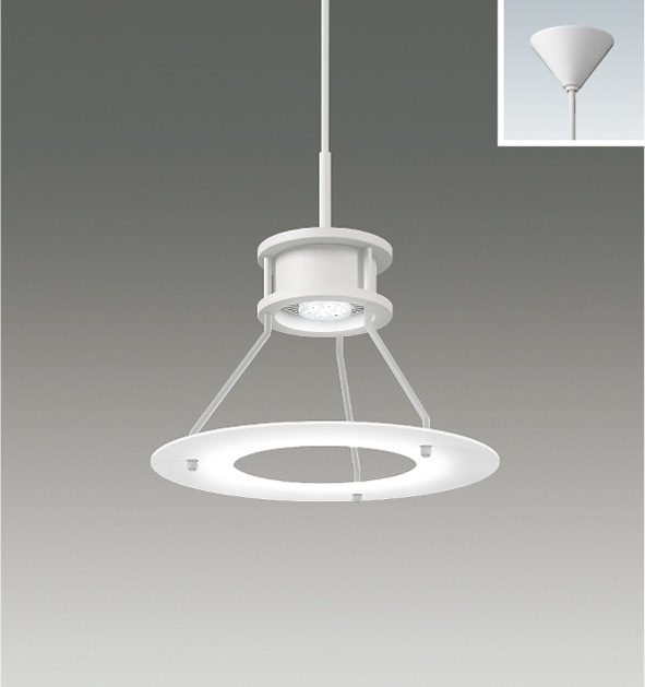 遠藤照明 LEDZペンダントライト ERP7295W 白熱電球80W形 | LED