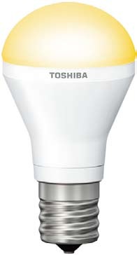 東芝ライテック LDA5L-E17/S/D40W (電球色) 調光器対応-KiCSHOP