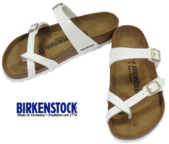 BIRKENSTOCK MAYARI Patent White ビルケンシュトック マヤリ