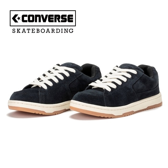 CONVERSEコンバースSKATESTAR SK OXスエードブラック27.5 CONVERSE SKATEBOARDING コンバーススケートボーディング