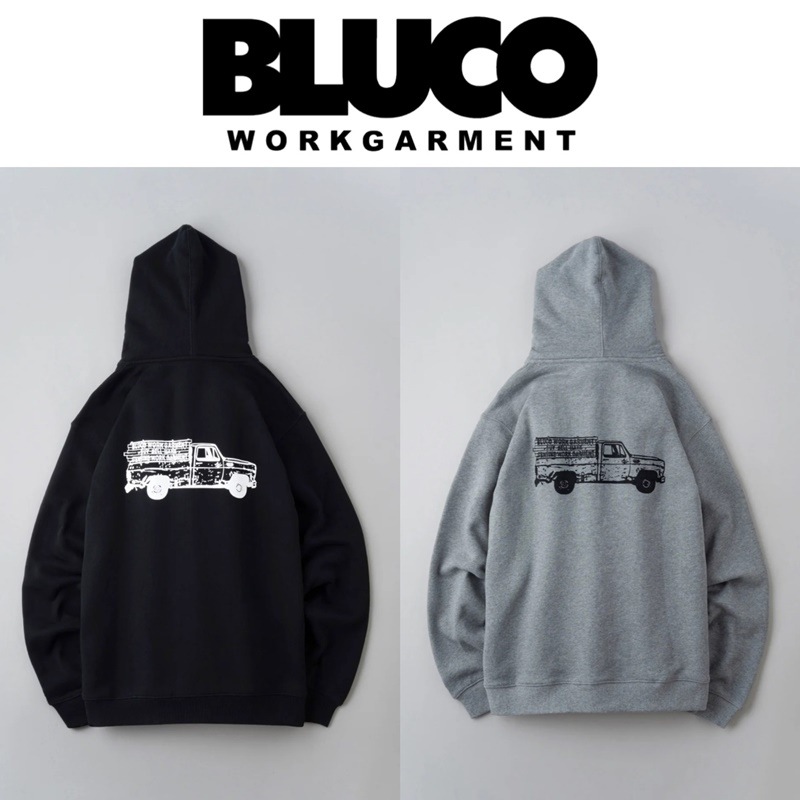 BLUCO ブルコ【145-13-017】【HEAVY PILE SWEAT ZIP HOODIE