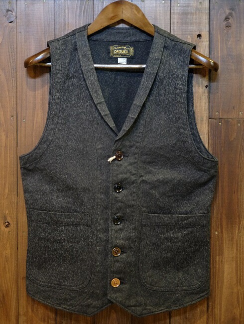 ORGUEIL オルゲイユ【OR-4009】【Gilet】ジレ ベスト 3ピース  