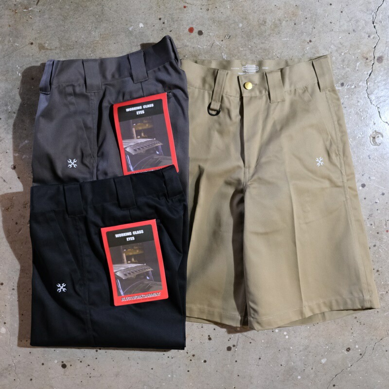 BLUCO(ブルコ)<BR>【1023】【WIDE HALF PANTS】<BR>ワイドハーフ