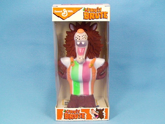 ジェネラルミルズ　フルーツ ブルート　フィギュア　70年代当時品 ビンテージ 70' General mills Cereal Monster FRUTE BRUTE