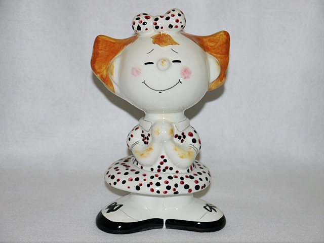 スヌーピー　イタリアンバンク Vintage 1966 Peanuts Snoopy Piggy Bank 5.5