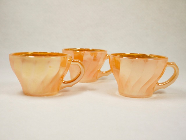 ファイヤーキング Shell Demitasse CUP シェル ピーチラスター 3 ファイヤーキング Shell Demitasse CUP シェル ピーチラスター 3