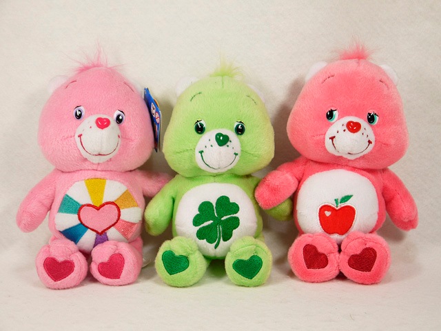 Care Bears ケアベア ホープフルハートベア・グッドラックベア