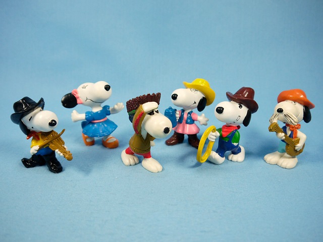 ヴィンテージ スヌーピー フィギュアセット 6体 スヌーピー フィギュア6体セット ビンテージ 貴重 Knott's