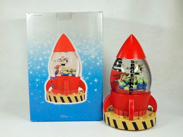 TOY STORY トイストーリー スペースクレーン スノーグローブ