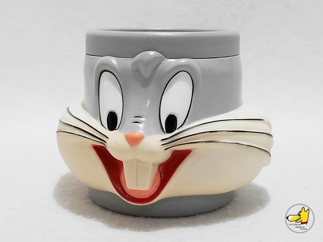 ルーニーテューンズ 3D フェイス マグカップ プラスチック製 ビンテージ ルーニーテューンズ 3D フェイス マグカップ プラスチック製