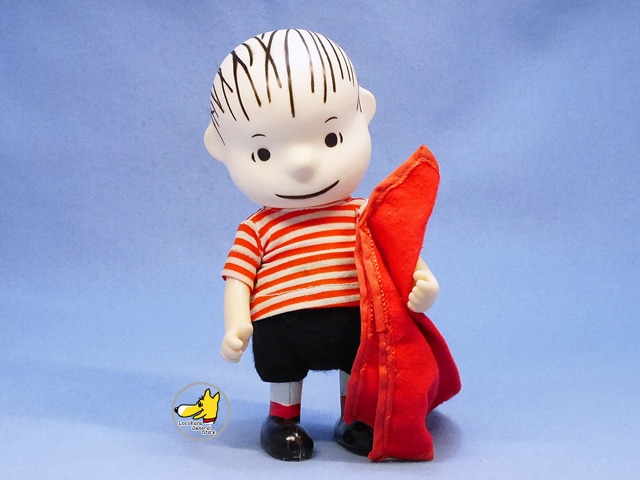 Determined 1968年 ポケットドール　ライナス ブランケット付き ビンテージ Detemined 1968年 ライナス Pocket Doll ソフビ
