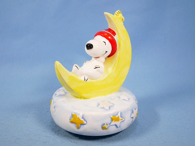 Aviva 1982年 レアビンテージ スヌーピー オルゴール M ♡スヌーピー
