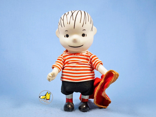 Determined 1968年 ポケットドール　ライナス ブランケット付き ビンテージ Detemined 1968年 ライナス Pocket Doll ソフビ