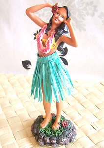 ハワイアン人形 昭和レトロ ハワイアン人形 常磐ハワイアンセンター