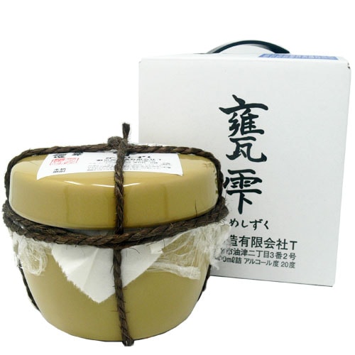 お酒 ギフト プレゼント｜ 芋焼酎 甕雫 20度 1800ml 甕雫（かめ