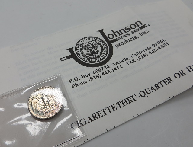 シガースルーコイン ジョンソン製 ジョンソン( Johnson Products ) シガースルーコイン