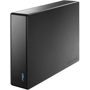 アイオーデータ 外付ハードディスクUSB3.1 Gen1(3.0)/2.0対応 電源内蔵 3TB ブラック HDJA-UT3R 1台-デジまる