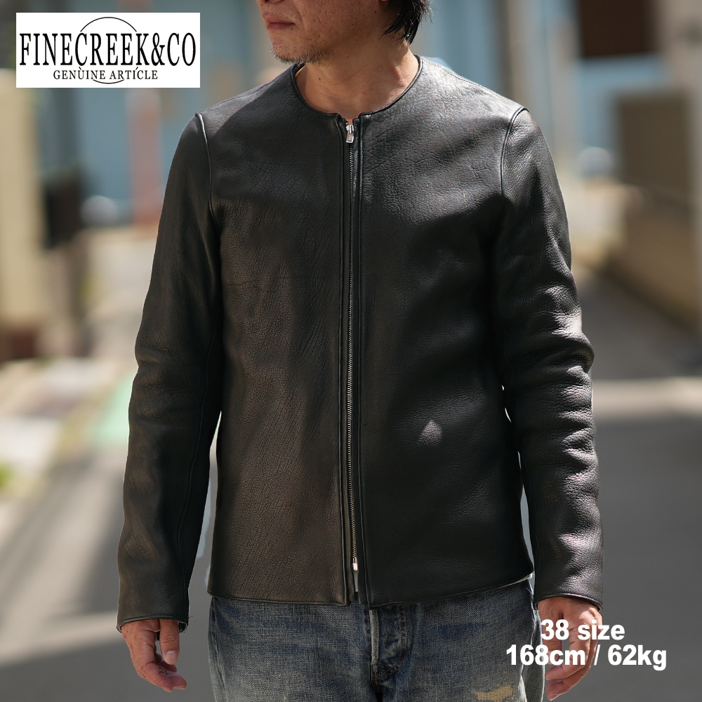 ジャケット・アウター FINE CREEK &CO BUD Heavy Weight FINE CREEK & CO Bud Heavy Weight - Horsehide - Fine