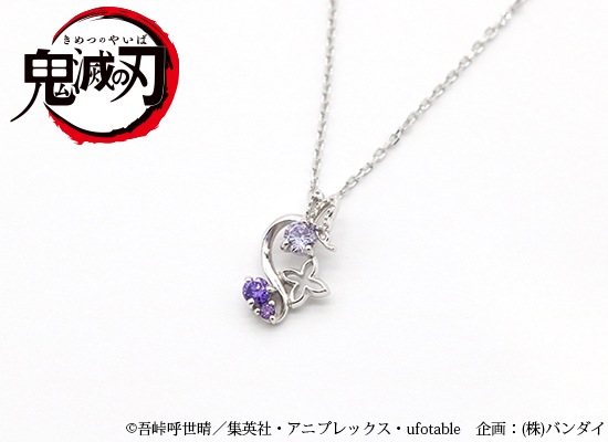 胡蝶 しのぶイメージネックレス | MATERIAL CROWN,Collaboration