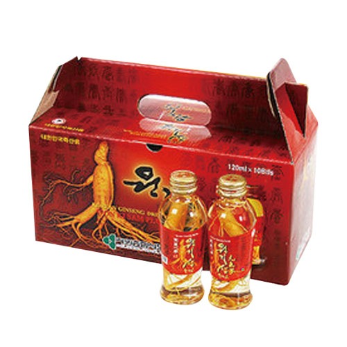 元気参】 高麗人参ドリンク (120ml×10本)