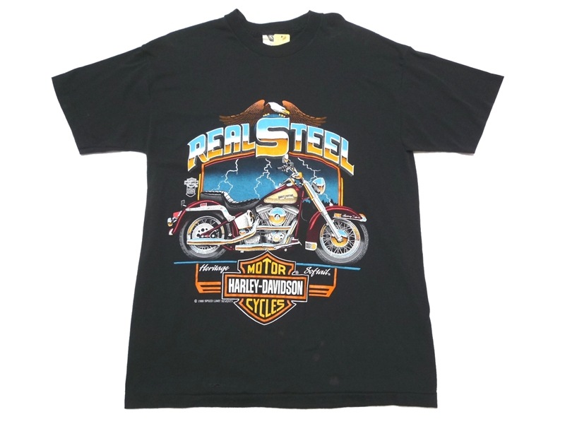 1988年ハーレーダビットソンHarley-Davidson古着シャツLサイズ 1988年ハーレーダビットソンHarley-Davidson古着シャツLサイズ