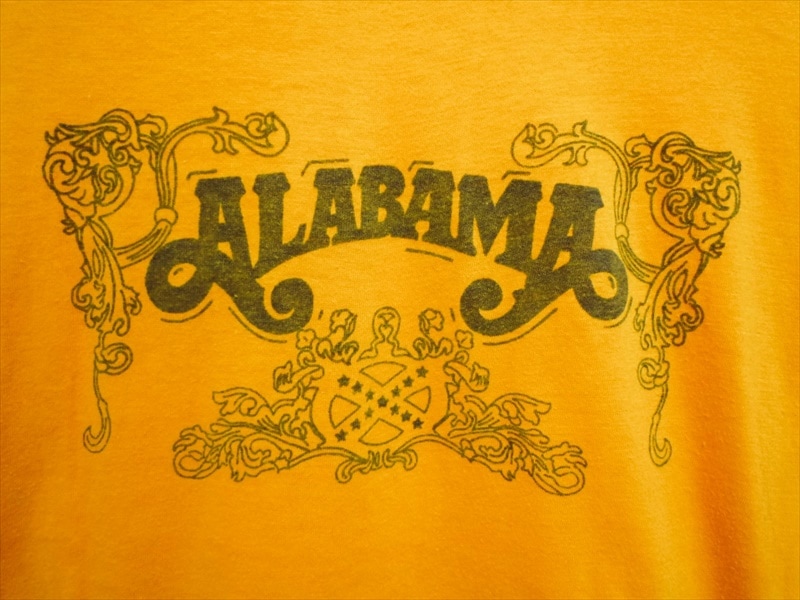 80s ビンテージ ALABAMA アラバマ バンド Tシャツ 古着 80年代 ALABAMA アラバマ バンドTシャツ バンT メンズL相当