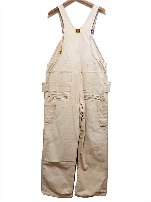 50s 60s BEN DAVIS overall 生成り オーバオール BEN DAVIS オーバーオール USA 生成り 50s 60s BEN DAVIS overall 生成