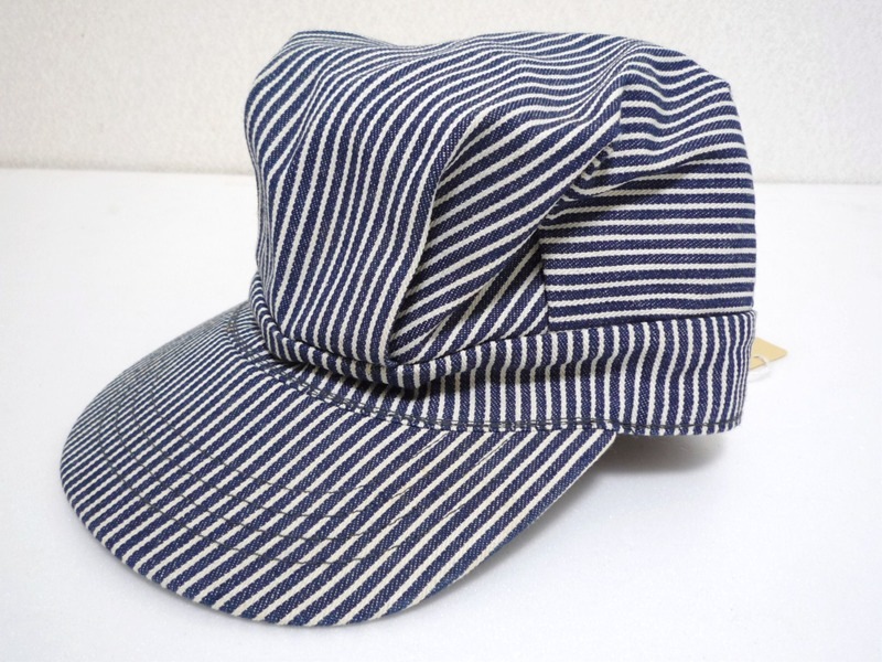 【USA製】NEWYORK HAT ヒッコリーデニム　XL USA製】NEWYORK HAT ヒッコリーデニム XL - メルカリ