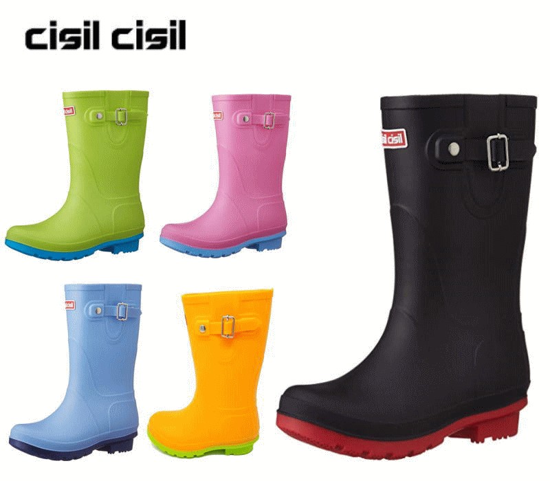 かわいい レインブーツ チシルチシル 長靴 ジュニア キッズ 男の子