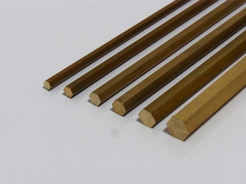 BSB-360E 金属六角スペンサー 黄銅 長さ60mm+6mm 350個