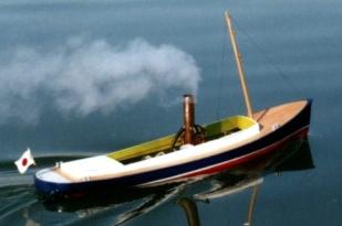 船・ボート SAITO OPEN STEAM BOAT \"NEW STAR\" Saito New Star Open Steam Launch RC Boat Kit