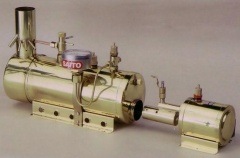 SAITO スチームエンジンＴ３ＤＲ＆ボイラーB３ 斎藤製作所 ボイラーバーナー B3 | スチームエンジン,スチーム