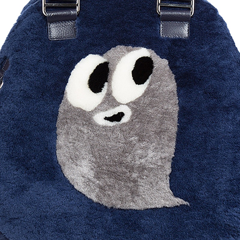 ムートンSPOOKYバッグ【ネイビー】-muta Online Store(ムータ公式オンラインストア)