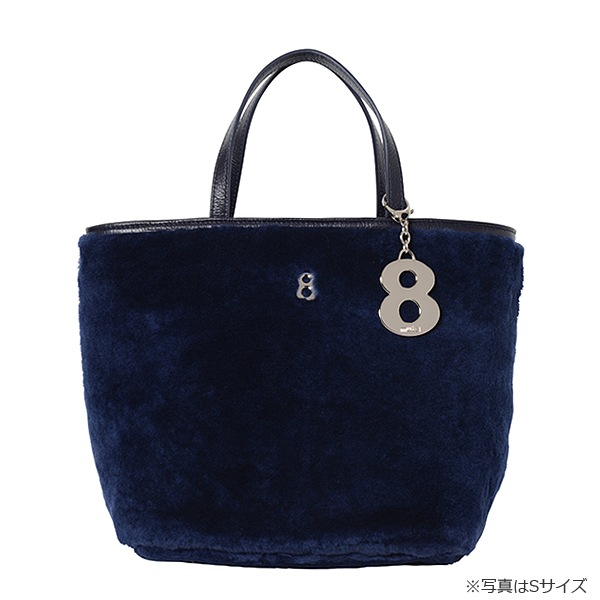 8トートバッグ・ムートン【ネイビー】-muta Online Store(ムータ公式オンラインストア)