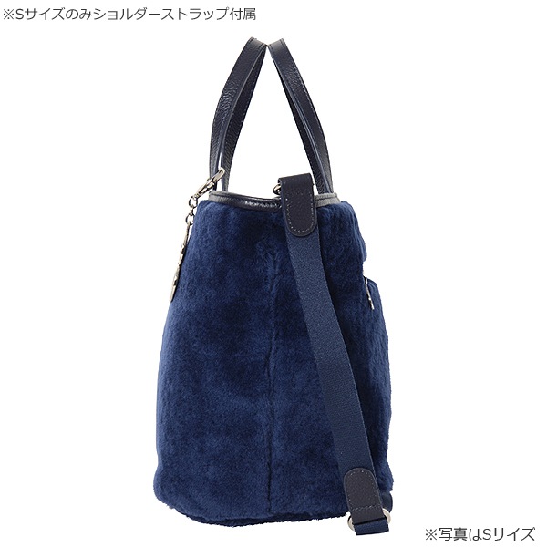 8トートバッグ・ムートン【ネイビー】-muta Online Store(ムータ公式オンラインストア)