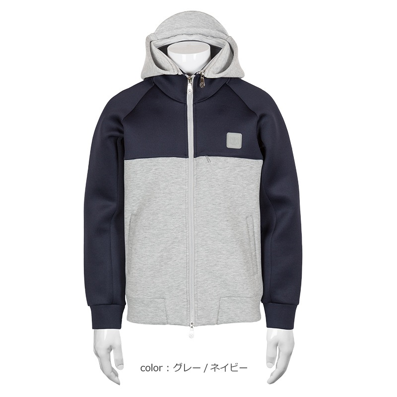 バイカラー ボンディングパーカー【全4色】-muta Online Store(ムータ公式オンラインストア) 公式日本サイト ボンディングパーカー ムータ パーカー