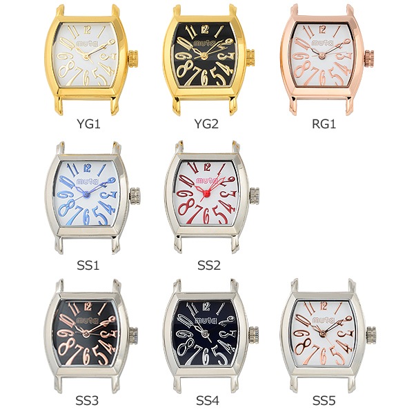 PICCOLORA 8001時計本体【全8色】-muta Online Store(ムータ公式オンラインストア) PICCOLORA 8001時計本体【全8色】-muta Online Store(ムータ公式オンラインストア)