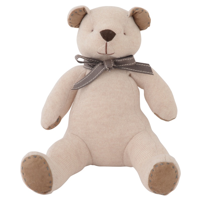 ベージュのクマのぬいぐるみ 約30cm