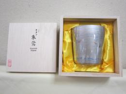 HORIE 純チタン二重タンブラー朱鷺 (ミニ) シルバー | 民芸雑貨,HORIE 