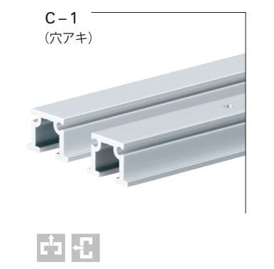 mikaページ メーカー直送品 [タキヤ] ピクチャーレール C-1 (穴あき) レール
