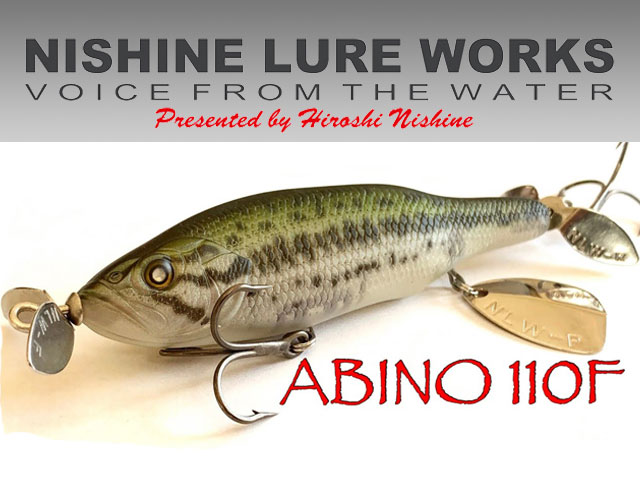 アビノー110F ABINO110F 【NISHINE LURE WORKS】 ニシネルアーワークス