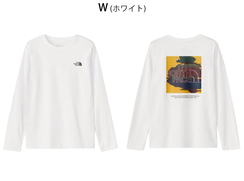 tシャツ THE NORTH FACE/ザ・ノース・フェイス ロンT DIGITAL BOX LOGO TEE NTW82487 レディース THE NORTH FACE tシャツ FACE/ザ・ノース・フェイス ロンT